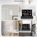 Wireless Weather Station with LCD Display - Indoor/Outdoor - Black