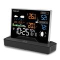 Wireless Weather Station with LCD Display - Indoor/Outdoor - Black