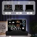 Wireless Weather Station with LCD Display - Indoor/Outdoor - Black