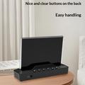 Wireless Weather Station with LCD Display - Indoor/Outdoor - Black