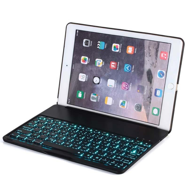 iPad Air 2 Witspad F8S Luminous Aluminum Bluetooth Keyboard & Case