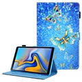 Samsung Galaxy Tab A7 Lite Wonder Series Folio Case - Blue Butterfly