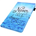 Samsung Galaxy Tab A7 Lite Wonder Series Folio Case - Never Stop Dreaming