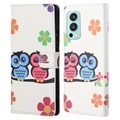 Style Series OnePlus Nord 2 5G Wallet Case - Owl Couple