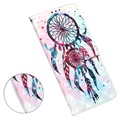 Wonder Series Samsung Galaxy A12 Wallet Case - Dreamcatcher Painting