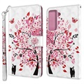 Wonder Series Samsung Galaxy S21 5G Wallet Case - Flowering Tree