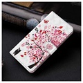 Wonder Series Samsung Galaxy S21 5G Wallet Case - Flowering Tree