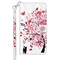 Wonder Series Sony Xperia 1 III Wallet Case - Flowering Tree