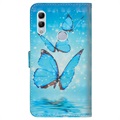 Wonder Series Huawei Honor 10 Lite, P Smart (2019) Wallet Case - Blue Butterfly