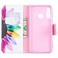 Wonder Series Huawei P30 Lite Wallet Case - Flower