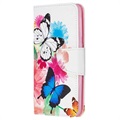 Wonder Series Samsung Galaxy A20e Wallet Case - Butterflies