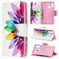 Wonder Series Samsung Galaxy A20e Wallet Case - Flower