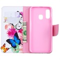 Wonder Series Samsung Galaxy A40 Wallet Case - Butterflies