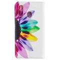 Wonder Series Samsung Galaxy A40 Wallet Case - Flower