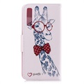 Wonder Series Samsung Galaxy A7 (2018) Wallet Case - Giraffe