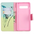 Wonder Series Samsung Galaxy S10+ Wallet Case - Birds