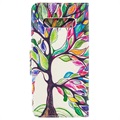 Wonder Series Samsung Galaxy S10+ Wallet Case - Colorful Tree