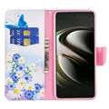 Wonder Series Samsung Galaxy S22 5G Wallet Case - Blue Butterfly