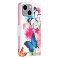 Wonder Series iPhone 14 Max Wallet Case - Butterflies