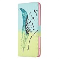 Wonder Series iPhone 14 Pro Wallet Case - Feathers