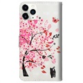 Wonder Series iPhone 12 mini Wallet Case - Flowering Tree