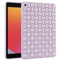 iPad 10.2 2019/2020/2021 Woven Textured TPU Case - Purple