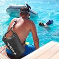 Wozinsky WWK-10 Waterproof Dry Bag for Kayaking, SUP & Outdoor Activities - 10l - Black