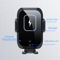 X11 3-Axis Car Wireless Charger 15W - Air Vent/Dashboard - Black
