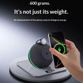X16 Qi2.2 25W Wireless Charging Stand with Bluetooth Speaker and Ambient Light - Black