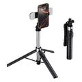 X2 Bluetooth Selfie Stick Tripod with Remote and Dual Fill Lights