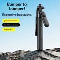 X2 Bluetooth Selfie Stick Tripod with Remote and Dual Fill Lights - Black