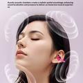 X22 Clip-On Wireless Earphones with Stylish Charging Case - Brilliant Magenta