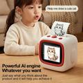 X25 Mini AI Voice Control Thermal Printer for Kids - White / Red