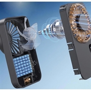 X28 Pocket-Sized Portable Cooling Fan - Dark Grey