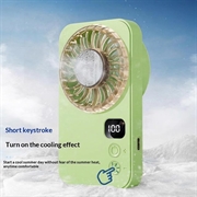 X28 Pocket-Sized Portable Cooling Fan - Green