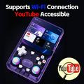 X3 Ultra Retro Handheld Game Console with YouTube, TikTok - Transparent Black