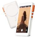 X40F Ultra Version 8-in-1 Multifunction Selfie Monitor Screen - White