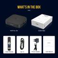 X5S MORTAL Android 14 TV Box - 8K, Bluetooth-Compatible Voice Remote - Black