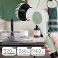 X90 10-in-1 Cordless Electric Cleaning Brush - Light Green
