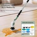 X90 10-in-1 Cordless Electric Cleaning Brush - Light Green