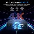 X99 MAX Android 14 TV Box with Voice Remote - 16GB - Black