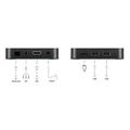X99 MAX Android 14 TV Box with Voice Remote - 16GB - Black