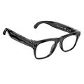 XK One Pro AI Smart Glasses with Bluetooth Calling - Black