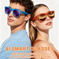 XK One Pro AI Smart Glasses with Bluetooth Calling - Black