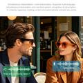 XK One Pro AI Smart Glasses with Bluetooth Calling - Black
