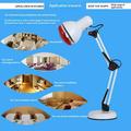 XL-811B Adjustable Desktop Infrared Heat Therapy Lamp for Pain Relief - 100W