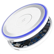 XO CX042 Magnetic Wireless Charger 15W - White