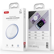 XO CX042 Magnetic Wireless Charger 15W - White