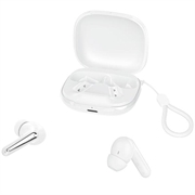XO G53 TWS Bluetooth 6.0 Earphones - ANC/ENC, Charging Case, Stand Function - White