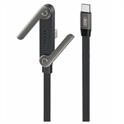 XO NB-Q311 USB-C Cable with Folding Stand 240W - 1.5m - Black